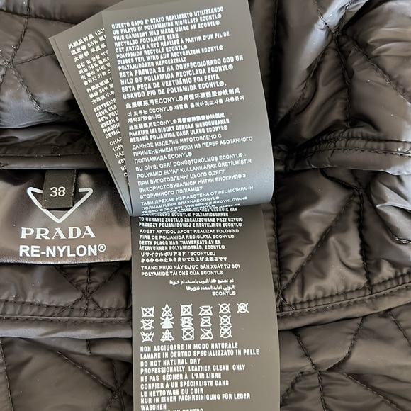 Prada blouson padded jacket - Picture 12 of 16